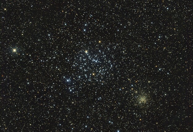 写真: ふたご座の散開星団M35