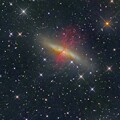 スターバースト銀河M82　2023Ver