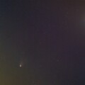 写真: 木星と12P彗星