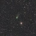 C/2021S3　パンスターズ彗星と球状星団NGC6539