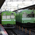 Photos: 奈良線103系並び