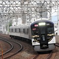 京阪3000系京都地下線開通35周年HM付き快速特急洛楽