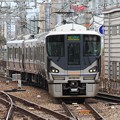 225系区間快速新三田行き尼崎2番入線