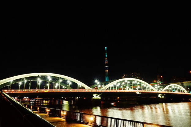 Photos: 夕暮れの厩橋(2022.12.29)