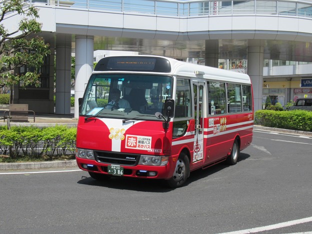 上田バス　三菱ふそうローザ　長野200あ・386