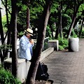 Photos: 笛吹き紳士
