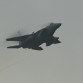 写真: F-15J 霧を衝いてtakeoff
