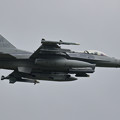 写真: F-16C 90-0820 WW 14FS MSJへ帰投