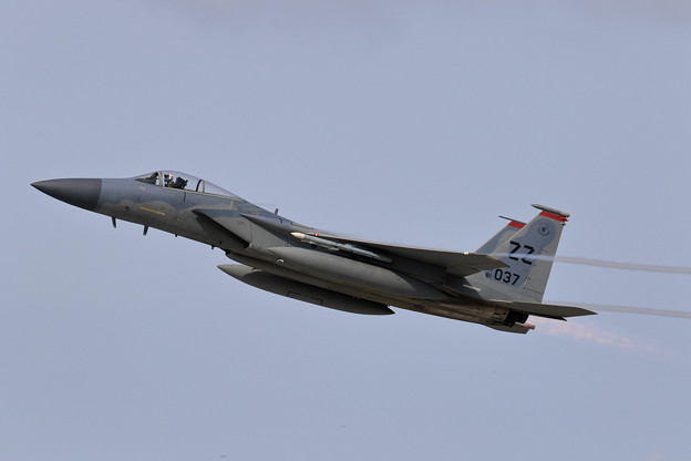 F-15C 67FS ZZ 81-037 takeoff
