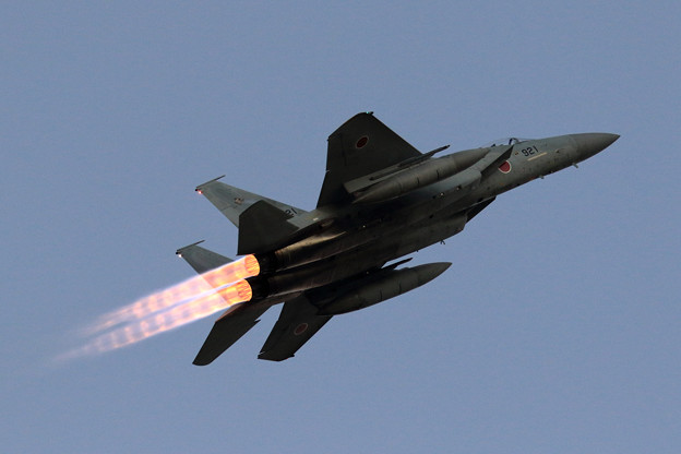 写真: F-15JもHigh Rate takeoff 3