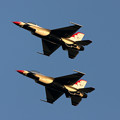 写真: F-16 Thunderbirds CTS飛来 (2)