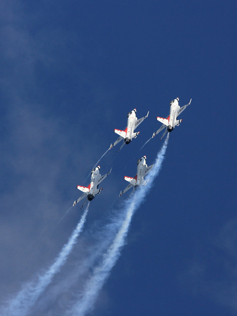 写真: F-16 Thunderbirds本番 2009.1015 3