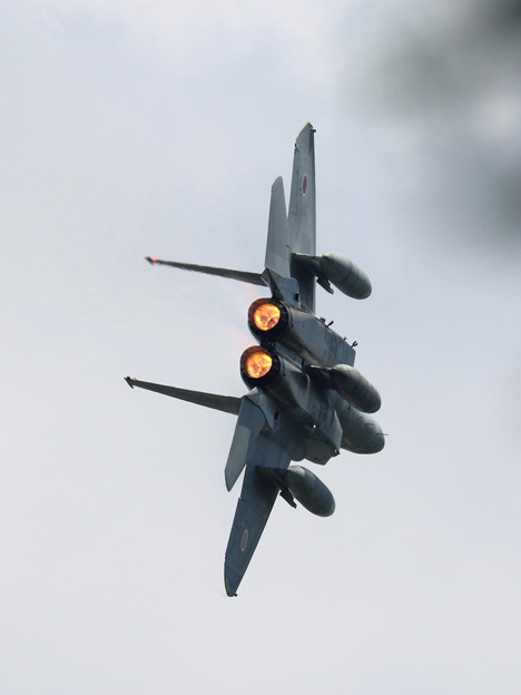 F-15DJ 2022千歳基地航空祭予行始まる.201飛行隊