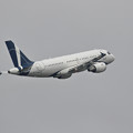 Photos: A319CJ LX-MCO Global Jet Luxembourg takeoff