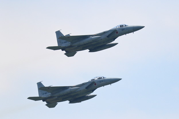 F-15 203sq Formation takeoff