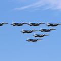 Photos: F-15J 203sqと201sqによる8機の編隊飛行