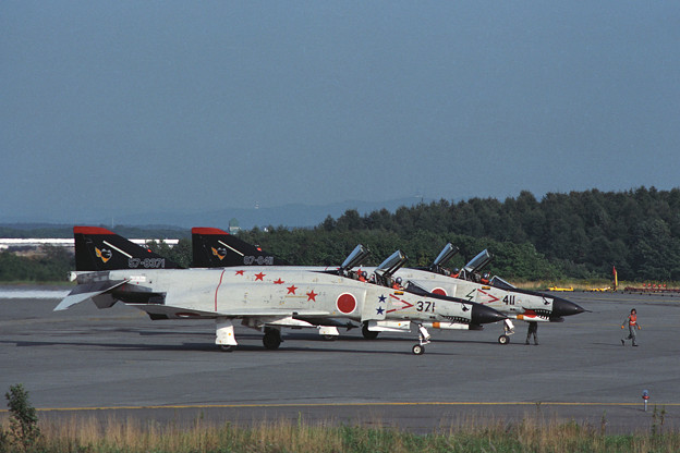 写真: F-4EJ 8371+8411 301sq CTS 1990.9.10-13 ACM