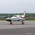 写真: Beechcraft C90A N290FS (JA8882 航大機) CTS 2012.06