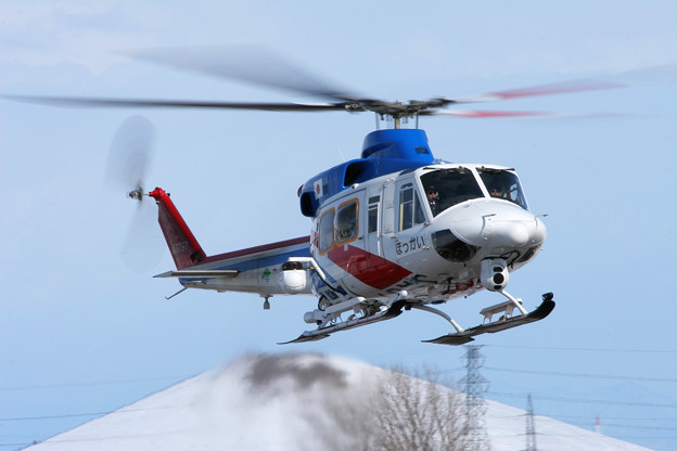 Bell 412EP JA6797 ほっかい 北海道開発局 2008.03