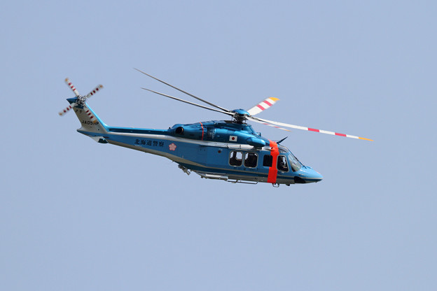 Agusta AW139 JA05HPだいせつ2号 道警 2017.07