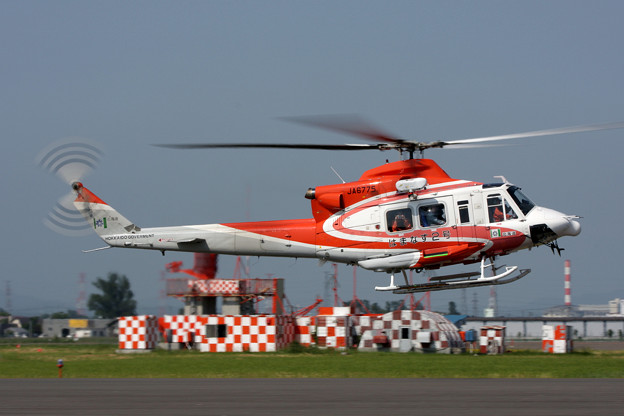Bell 412EP JA6775 はまなす2号 北海道防災航空隊 2008.06