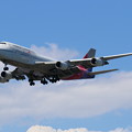 Photos: Boeing747-400 HL7428 Asiana 8月限定かな