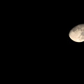 冬至の夜空に月と木星のランデブー 2023.12