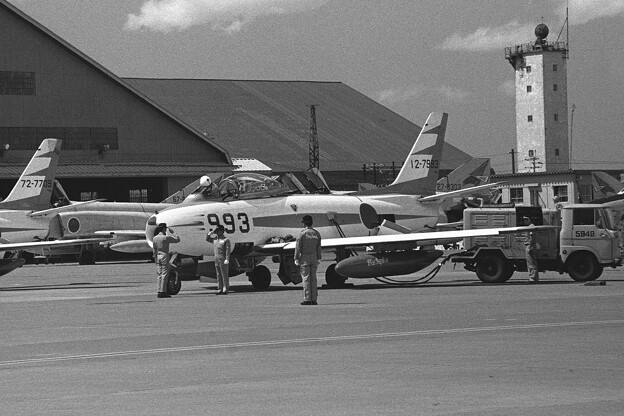 F-86F Blue Impulse  993 千歳基地 1979.08
