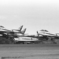 写真: F-86F Blue Impulse 三沢基地Take off 1979.09 (1)