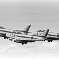 写真: F-86F Blue Impulse 三沢基地Take off 1979.09 (2)