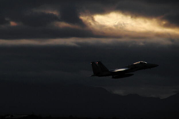 写真: F-15J Eagle 203sq Takeoff 2005.08