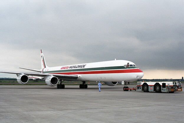 写真: DC-8-73CF N792FT Emery Worldwide CTS 1989.06