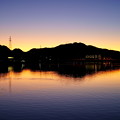 Photos: 土穂石川の夕景