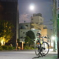 写真: _DSC1587　自転車、長時間露光...１