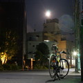 写真: _DSC1593　自転車、長時間露光...２