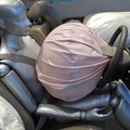 Photos: [Safety device] Airbag inflated