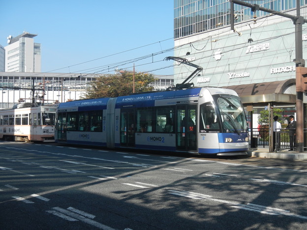写真: Okayama Electric Tramway #1011AB