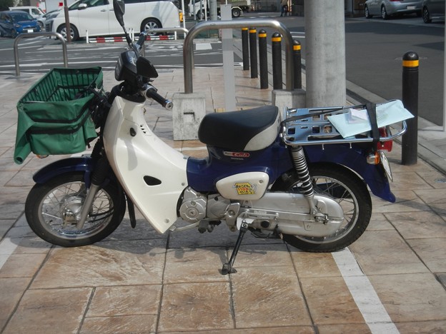 [Motorcycle] Honda Super Cub, frequently seen