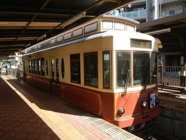 Arakawa Line 9001 @ Waseda Tramstop