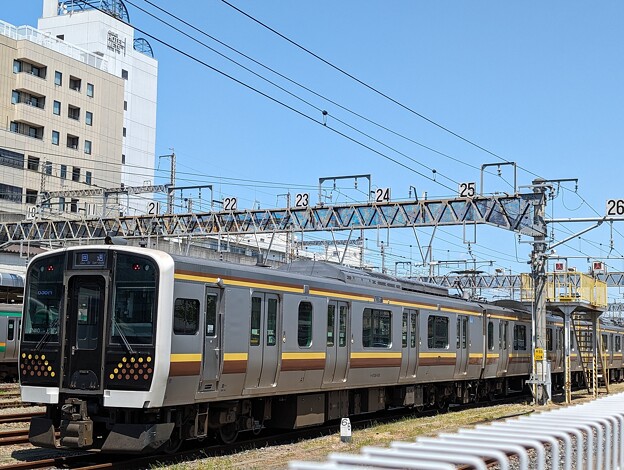 E131-600 @ Utsunomiya strage track