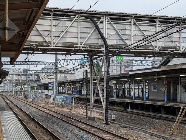 写真: Tobu Kasukabe Noda Line platform