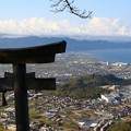 写真: 高屋神社本宮・天空の鳥居（４）