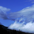 写真: 雲が湧いて