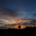 写真: 日の出前２