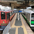 写真: 会津鉄道と只見線