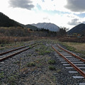 写真: 津軽線の終端