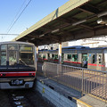 写真: 名鉄4000系＠尾張瀬戸駅