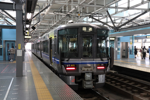521系＠福井駅