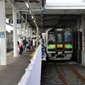 写真: 小樽行きDECMO＠倶知安駅