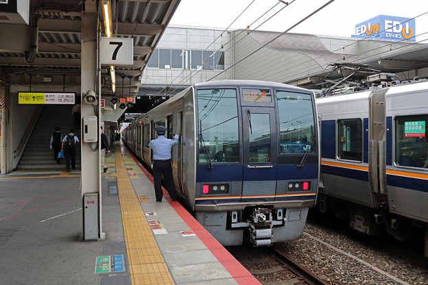 福知山線207系＠尼崎駅